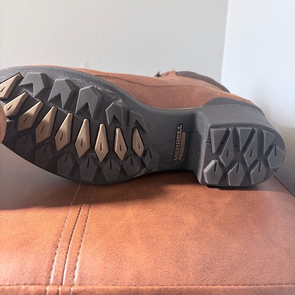 Merrell Chateau Mid Lace Waterproof Leather Boots | Size 10.5 - Picture 9 of 9